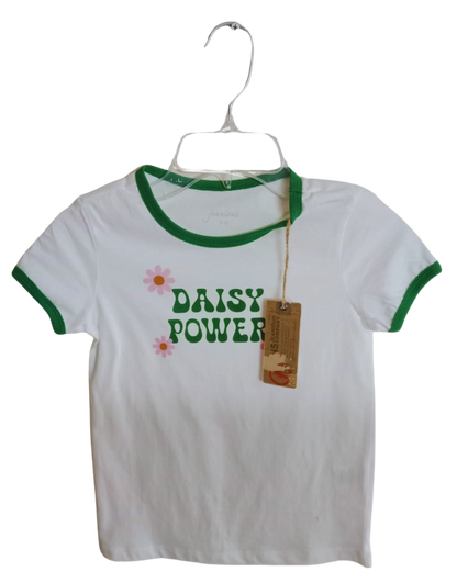 Playera Jeanious Company Flores 5 - 6 años